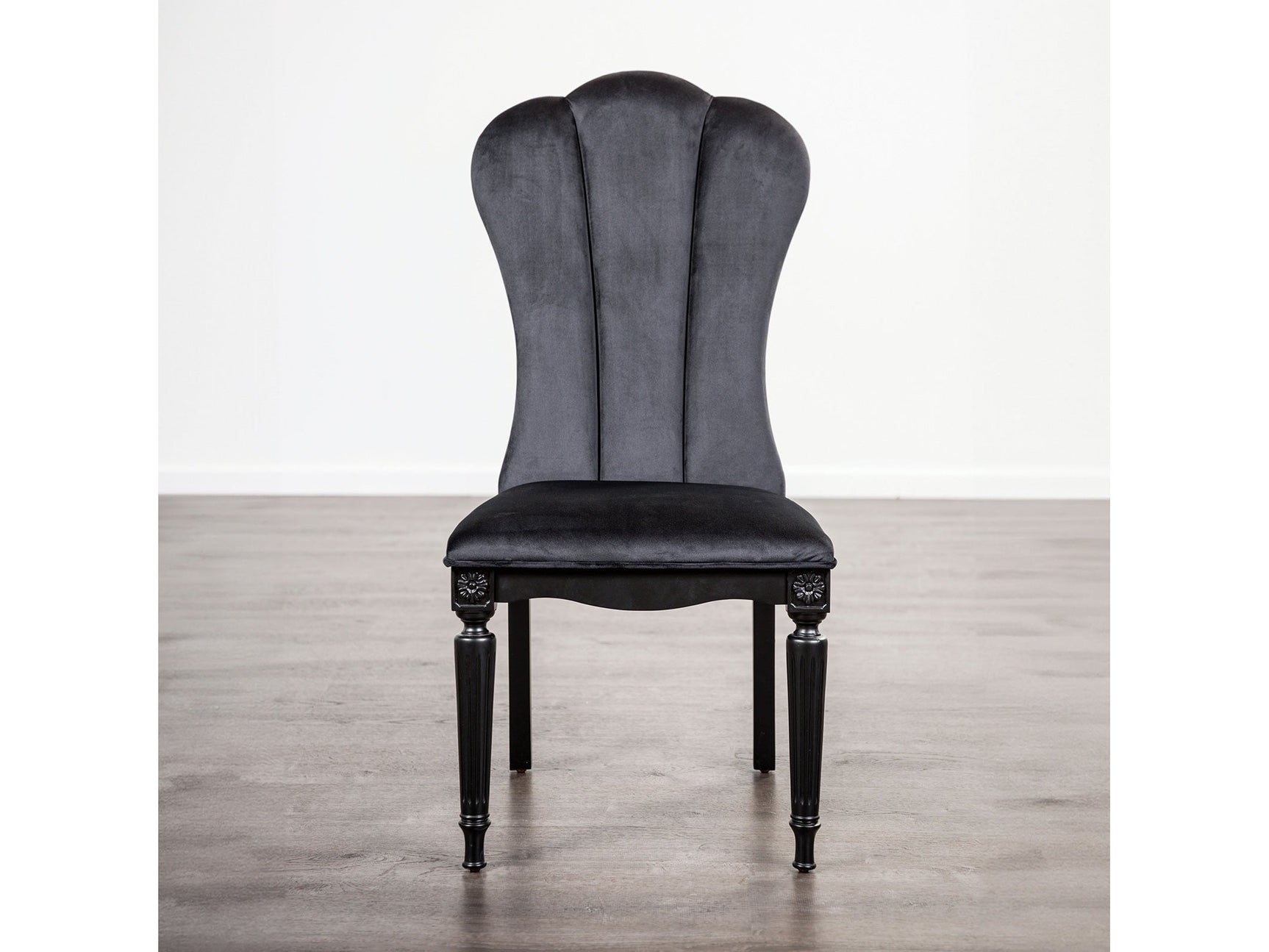 Hannoria Black Side Chair (Set of 2) - Ornate Home