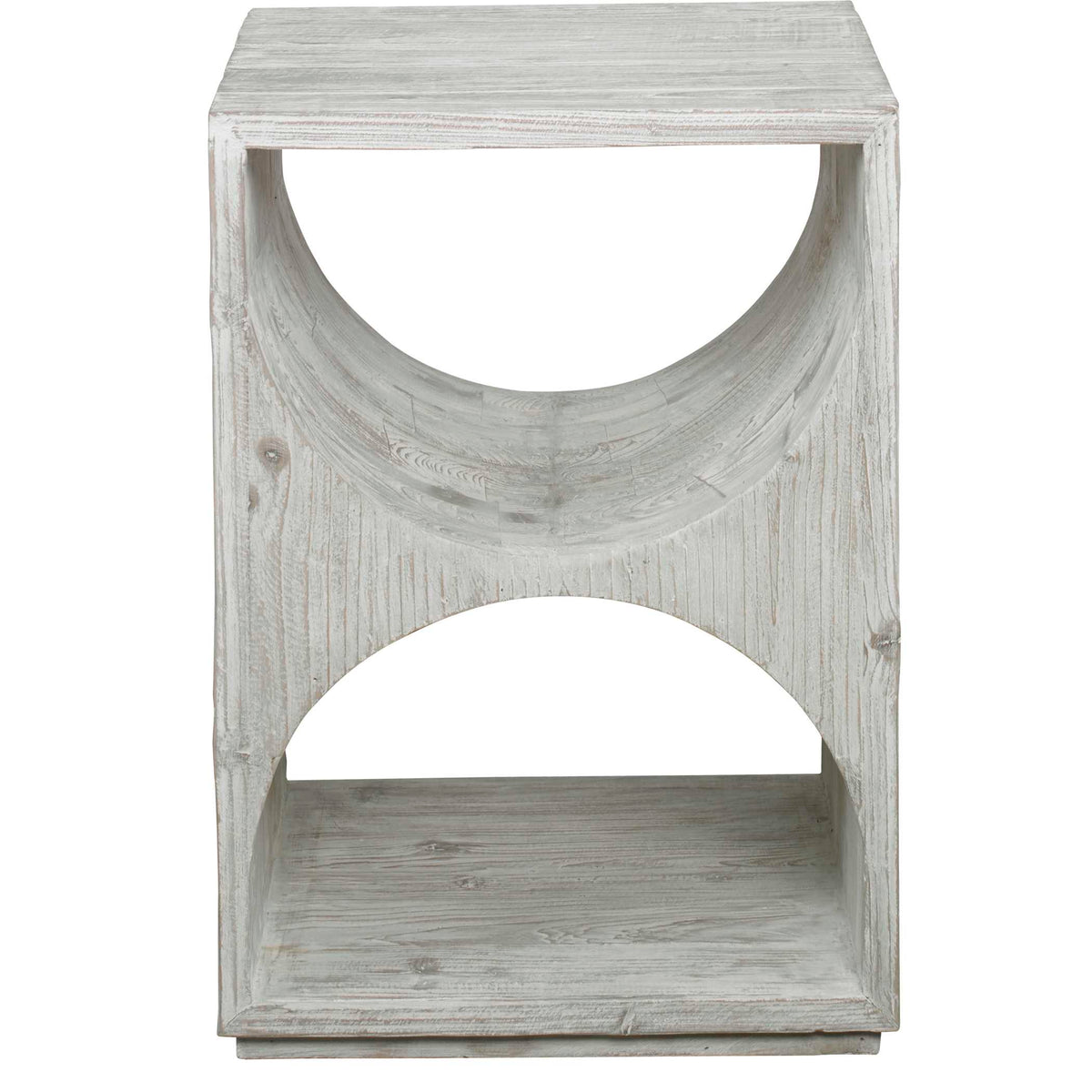 Hans White Side Table - Ornate Home