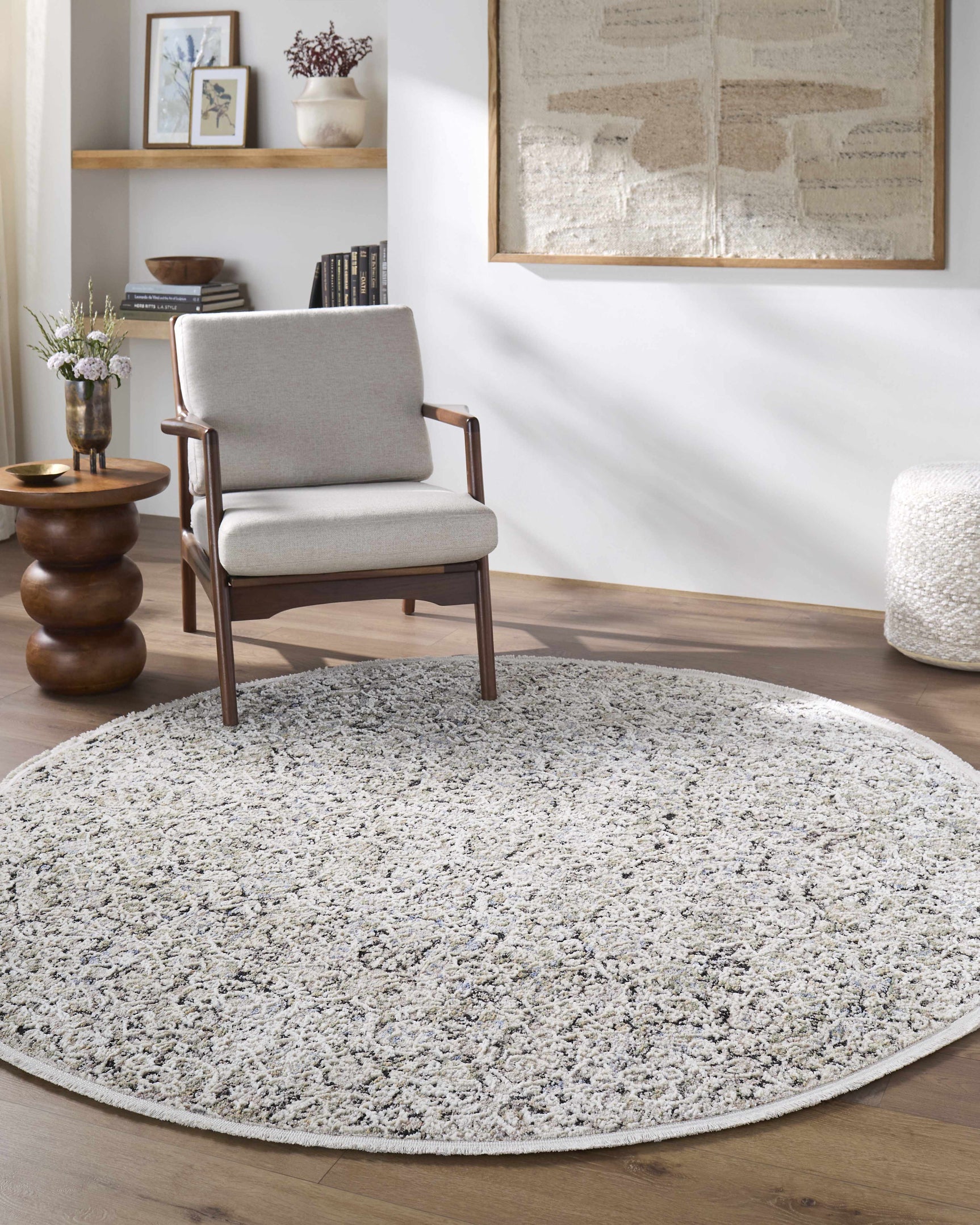 Haran Cloud Gray Area Rug - Ornate Home