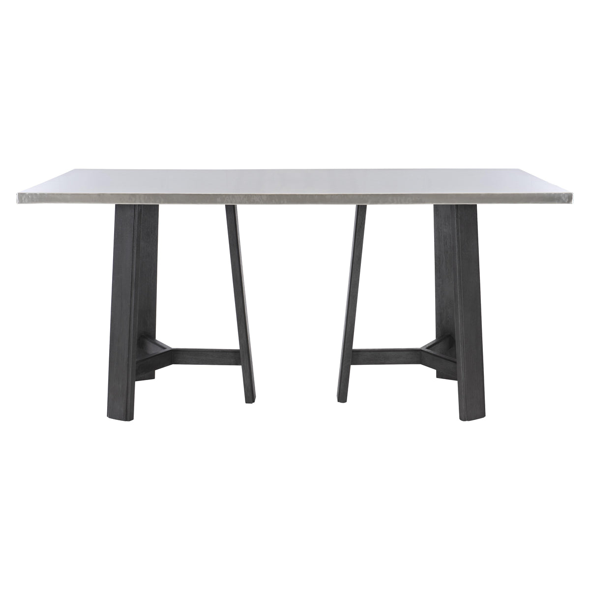 Harding Gray/Black Dining Table - Ornate Home