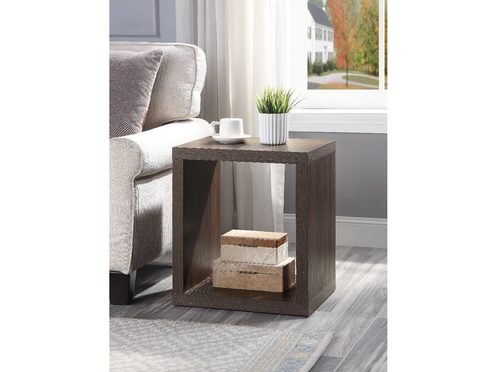 Harel Walnut Accent Cabinet - Ornate Home