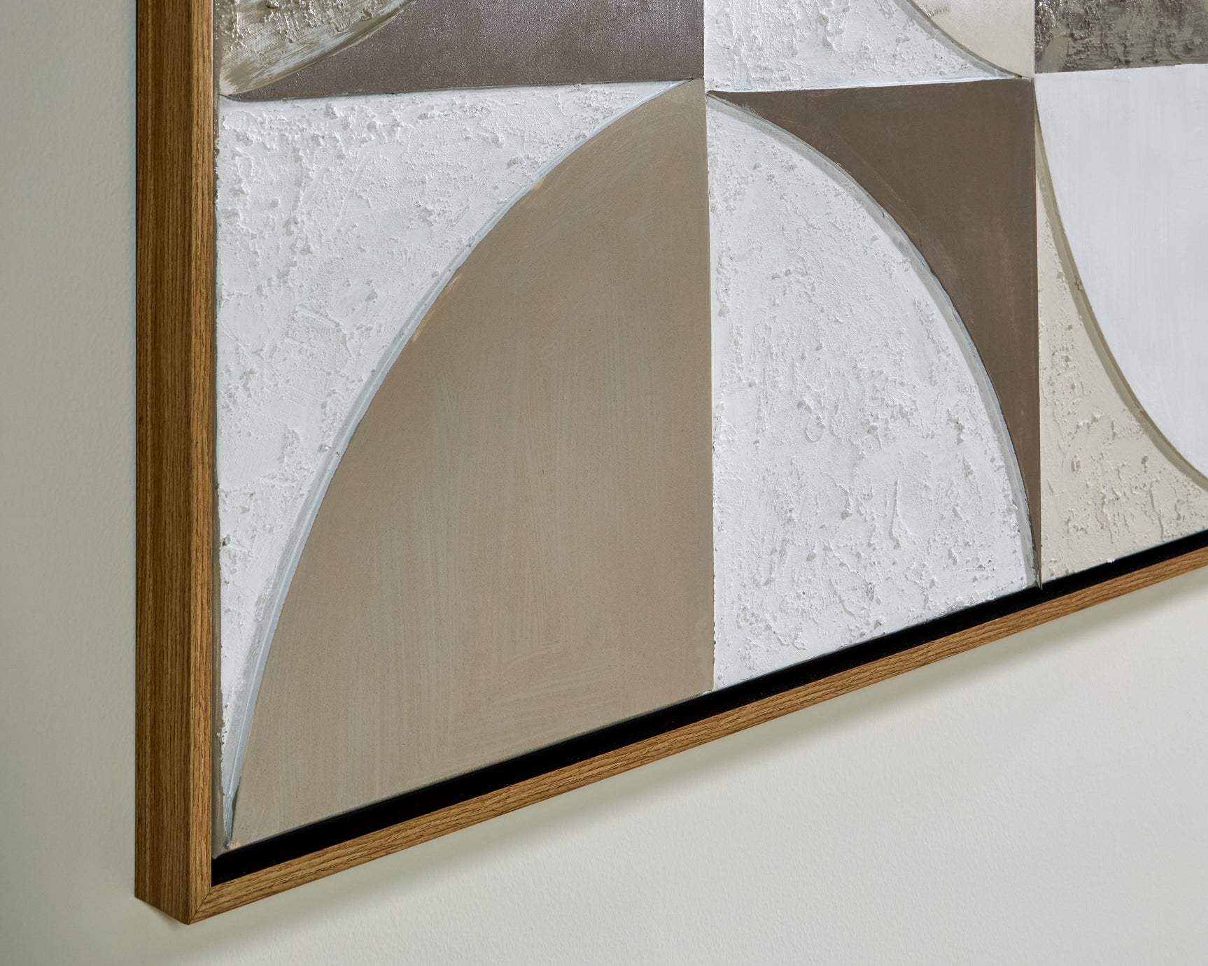 Harelman Tan/Taupe/White Wall Art - Ornate Home