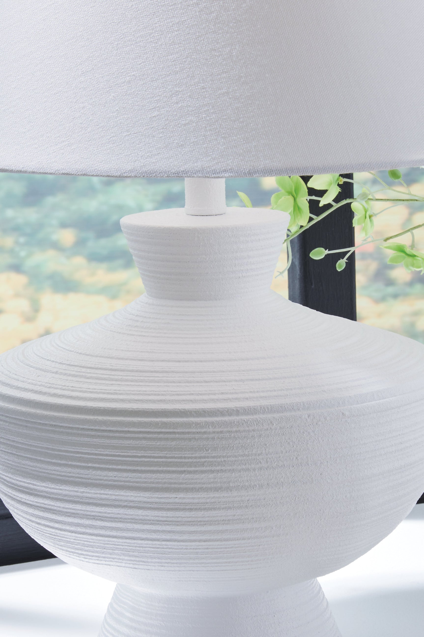 Harelwood White Poly Table Lamp (Online Special Price) - Ornate Home