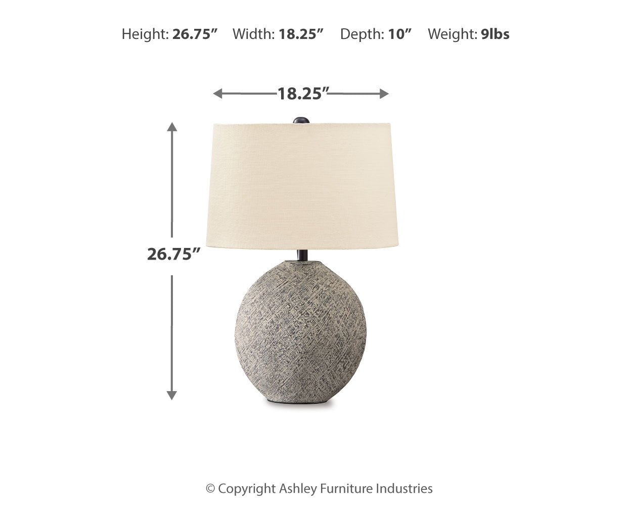 Harif Black Table Lamp (Set of 2) (Online Special Price) - Ornate Home
