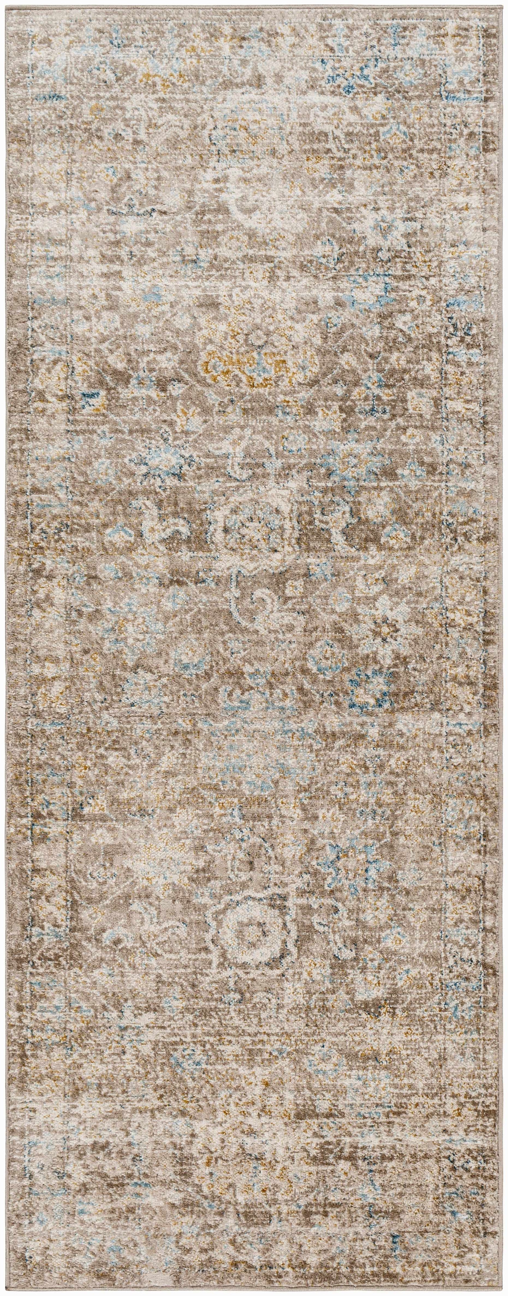 Harim Light Brown Area Rug - Clearance - Ornate Home