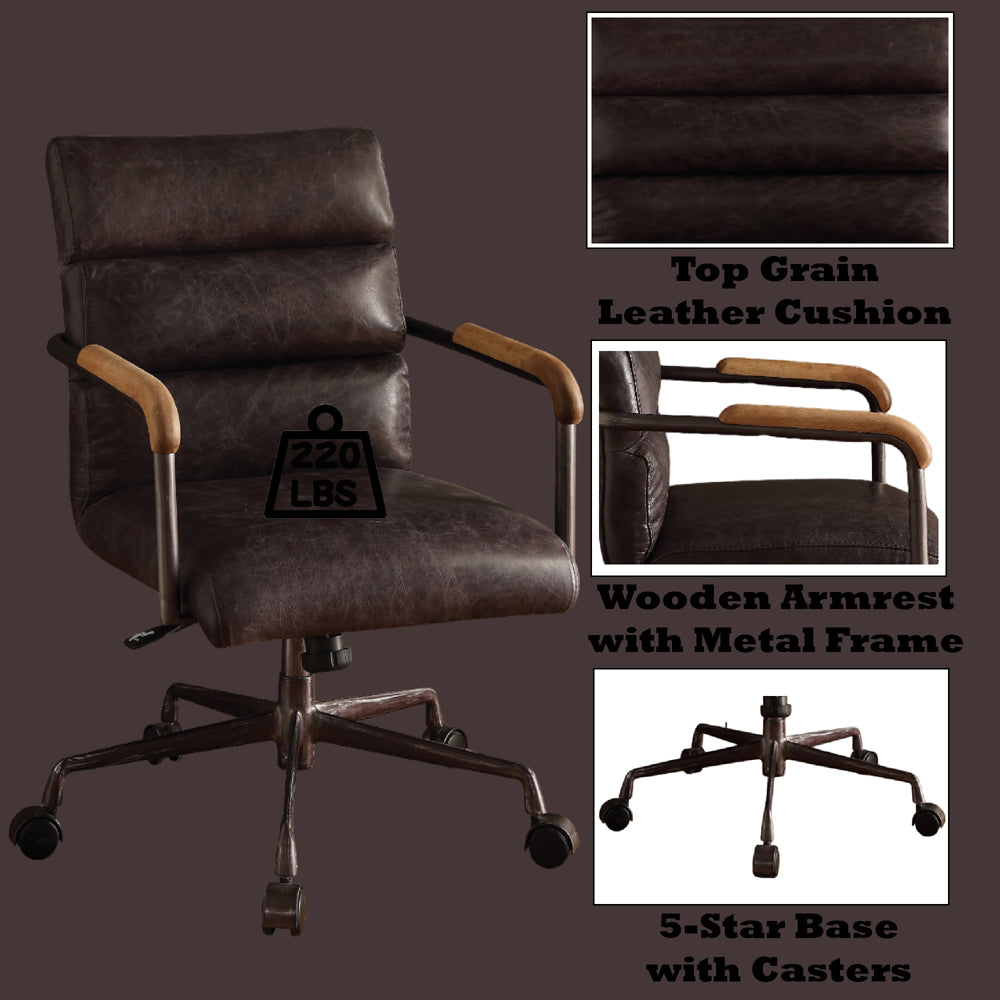 Harith Slate Executive Office Chair - Ornate Home