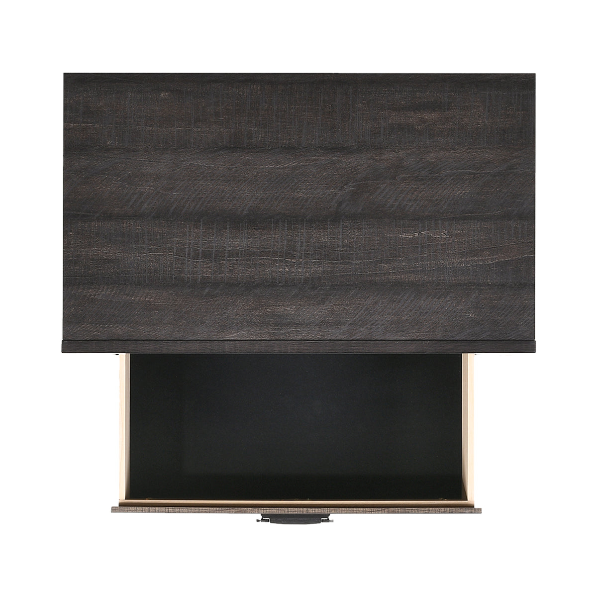 Harlington Black/Walnut 4-Piece Full Panel Bedroom Set - Ornate Home