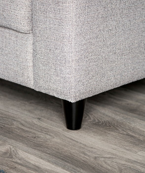 Harlow Light Gray Sofa - Ornate Home