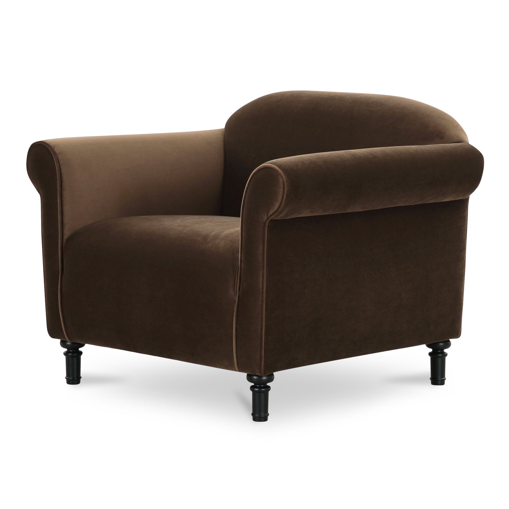 Harmony Dark Brown Accent Chair - Ornate Home