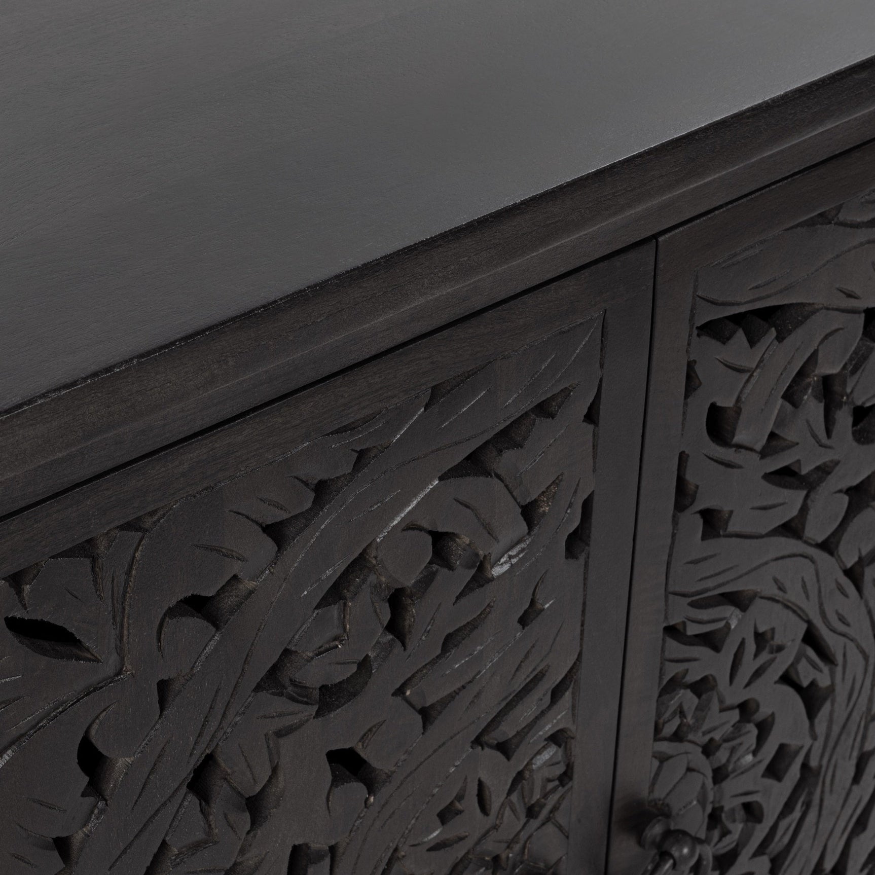 Harmony Harvest Walnut 2 Door Cabinet - Ornate Home