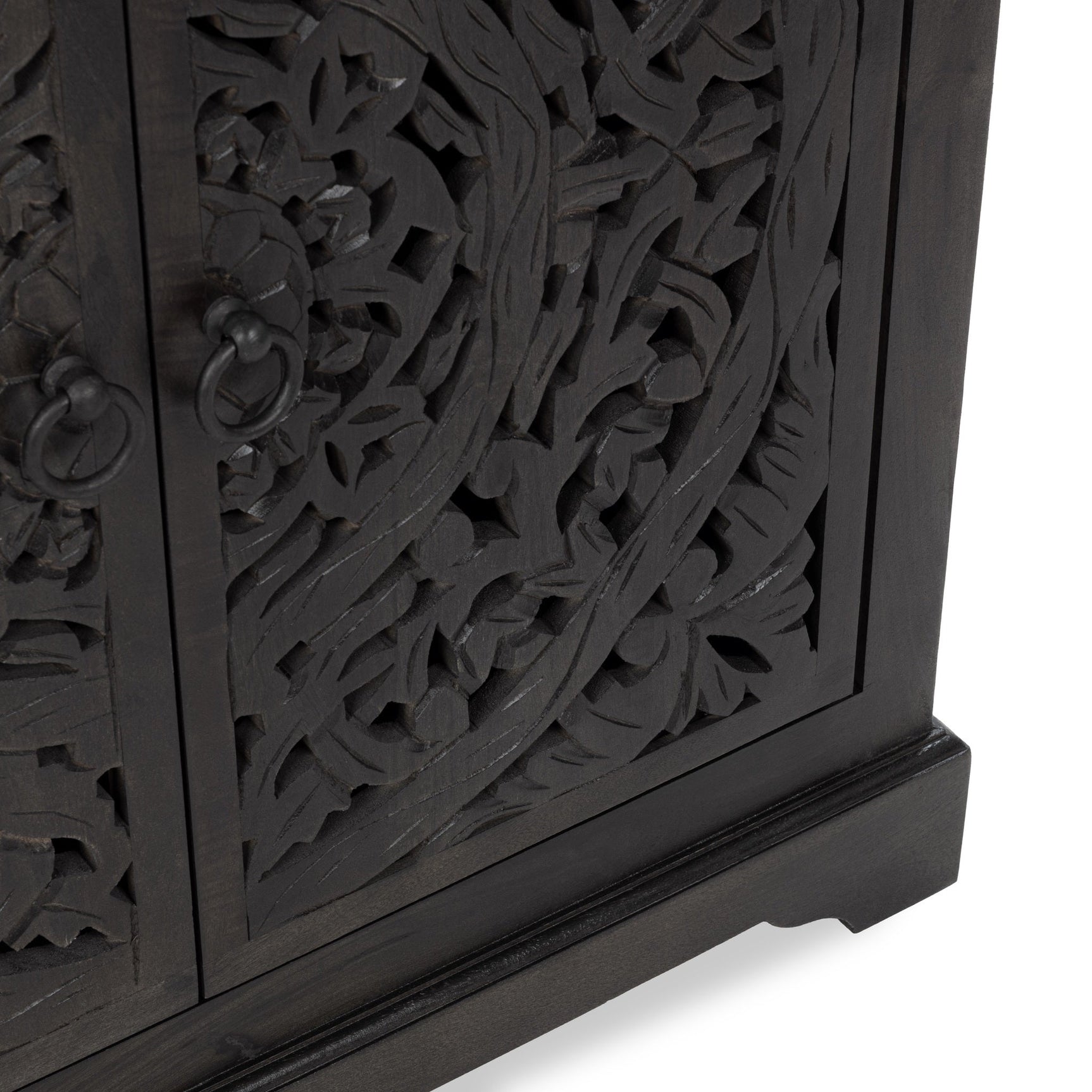 Harmony Harvest Walnut 2 Door Cabinet - Ornate Home