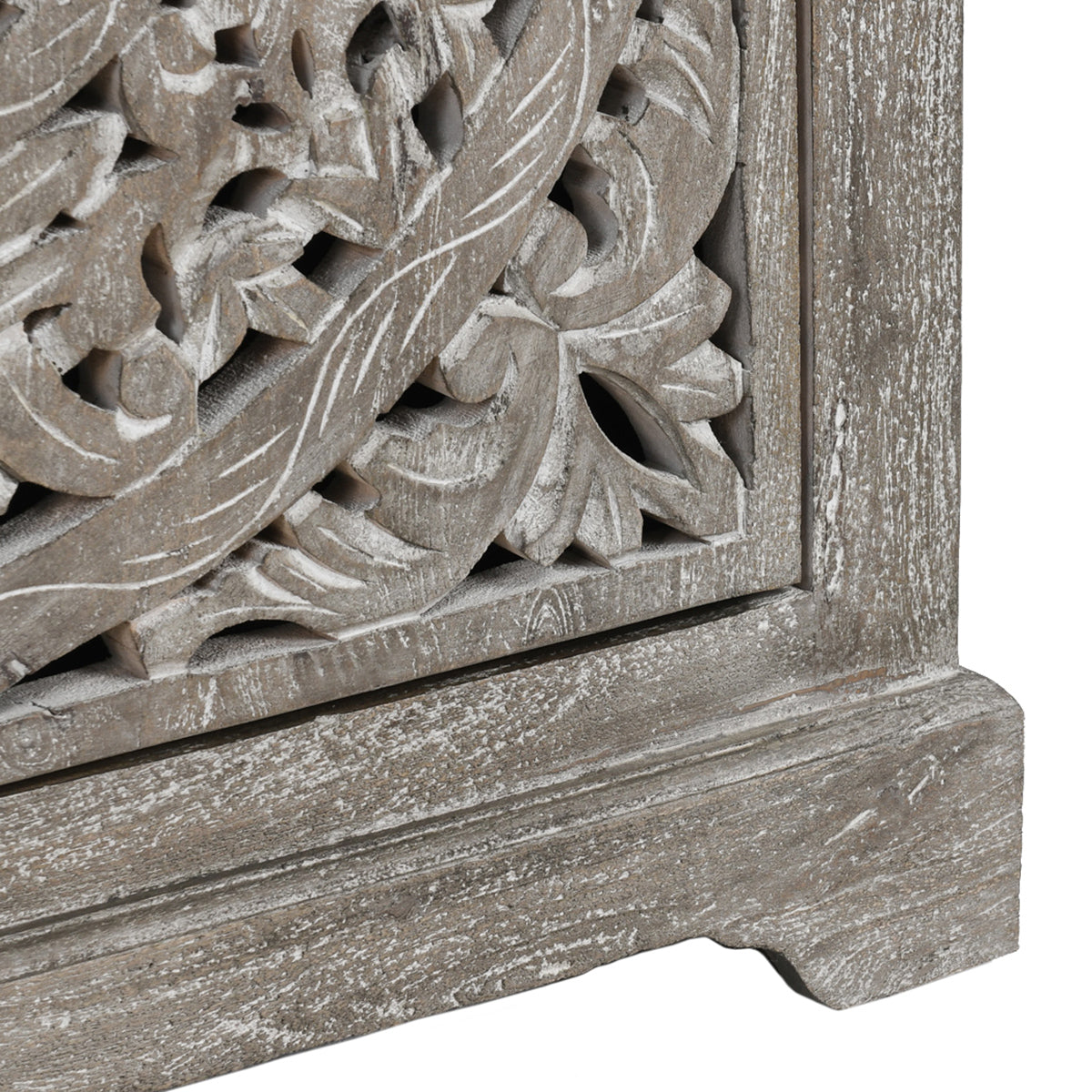 Harmony Vintage Gray Cabinet - Ornate Home