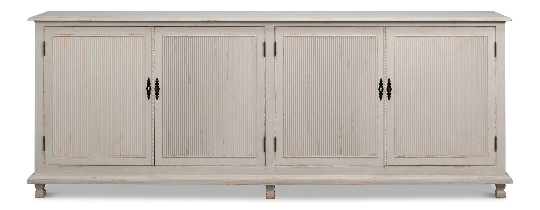 Harper Grey Sideboard - Ornate Home