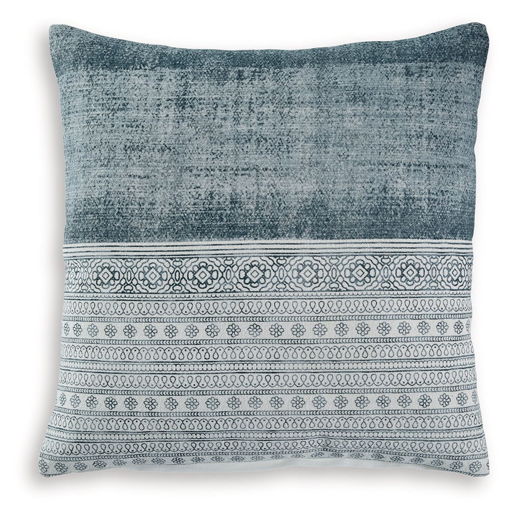 Harperville Blue/White Pillow (Set of 4) (Online Special Price) - Ornate Home
