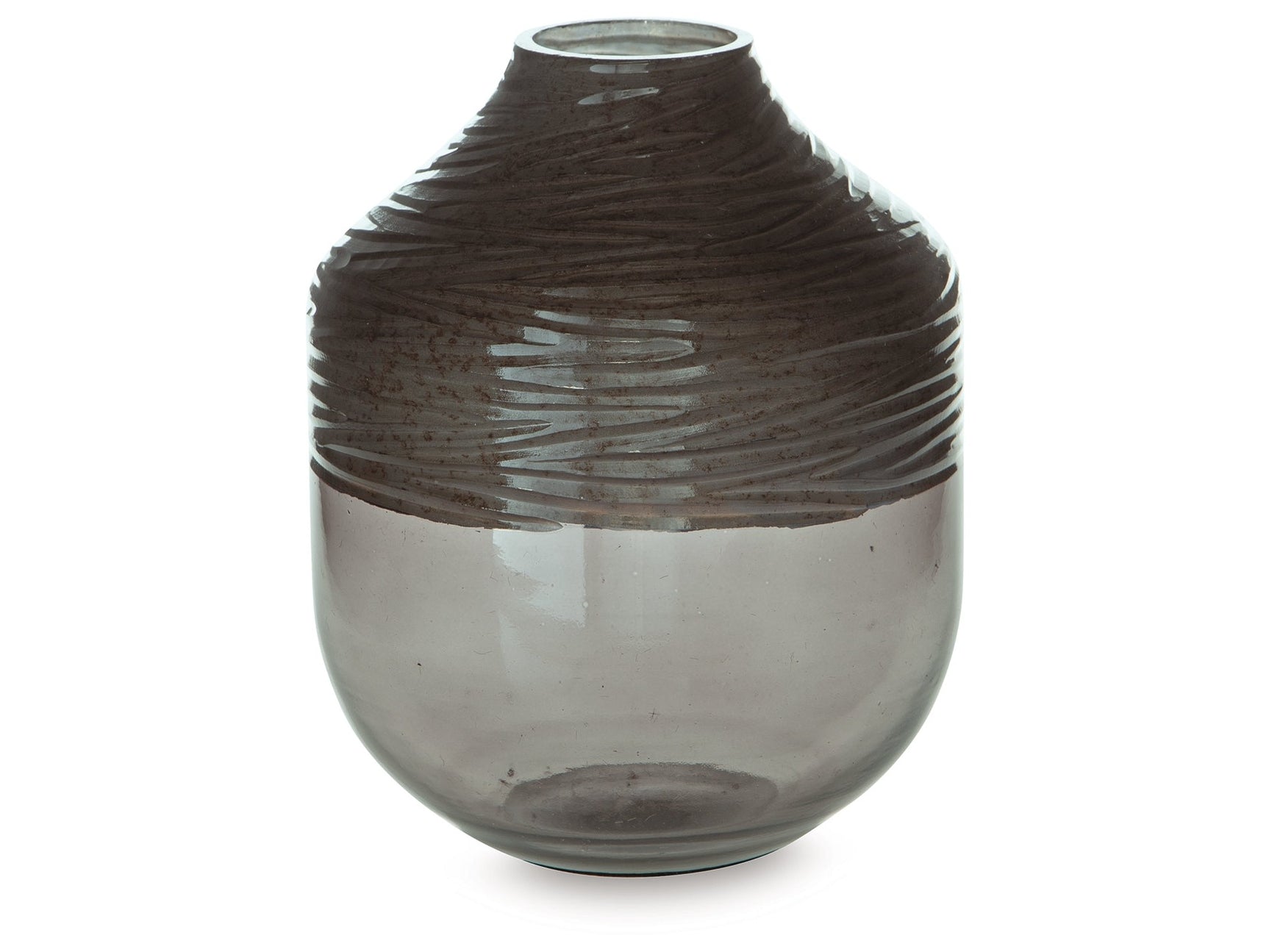 Harpwick Iridescent Gray Vase - Ornate Home