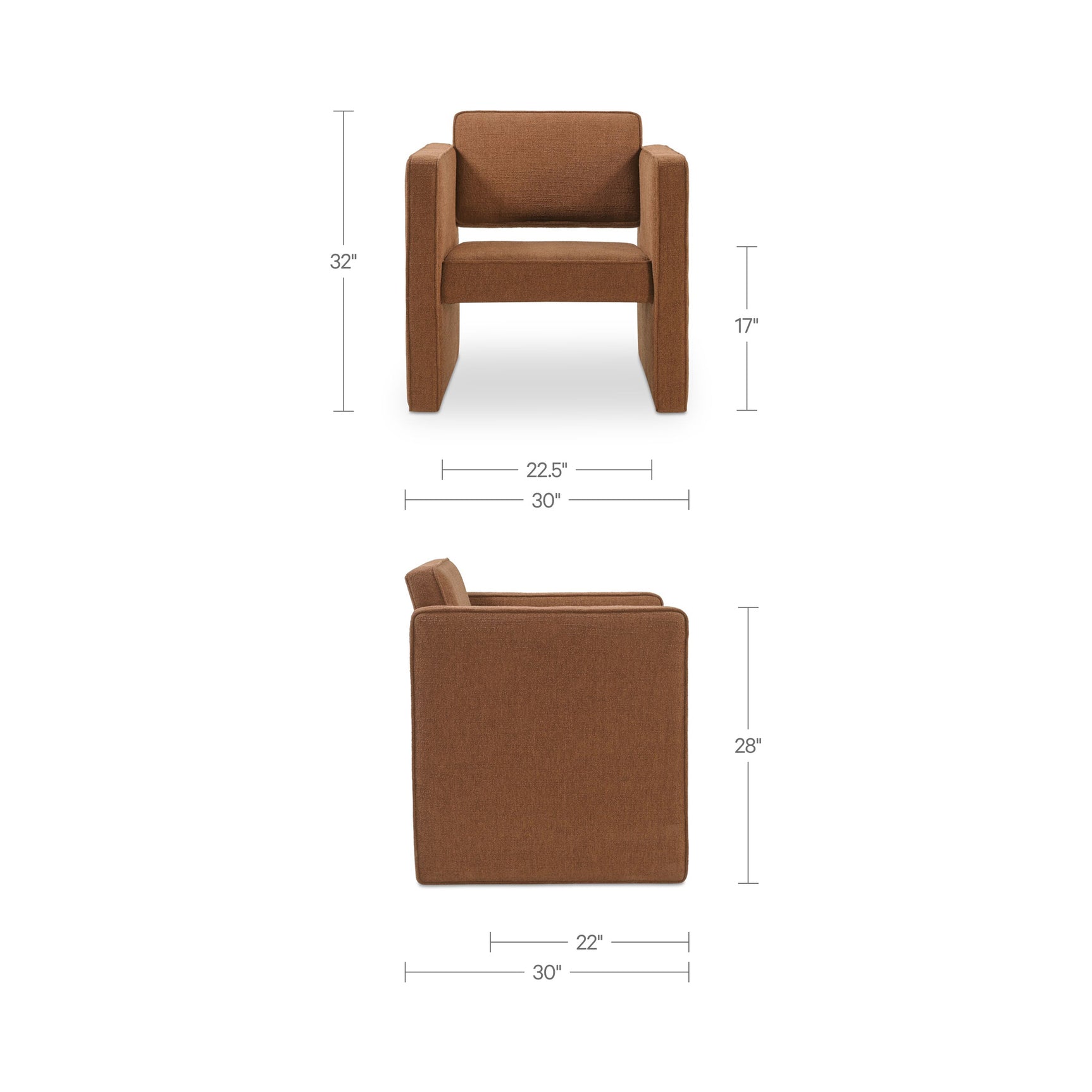 Harris Burgundy Accent Chair - Ornate Home