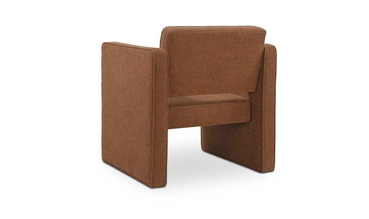 Harris Burgundy Accent Chair - Ornate Home