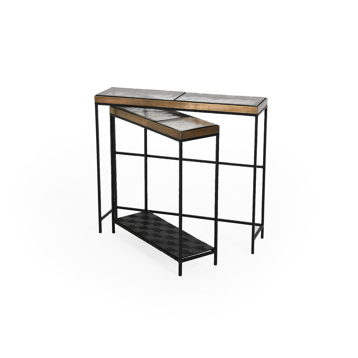 Harrison Brown Console Tables (Set of 2) - Ornate Home