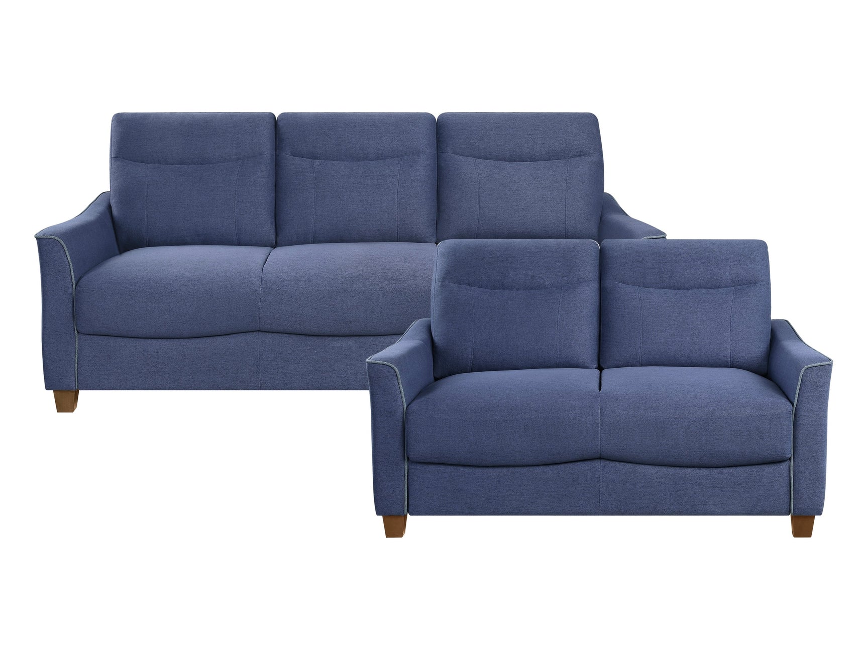 Harstad Blue Sofa & Loveseat - Ornate Home