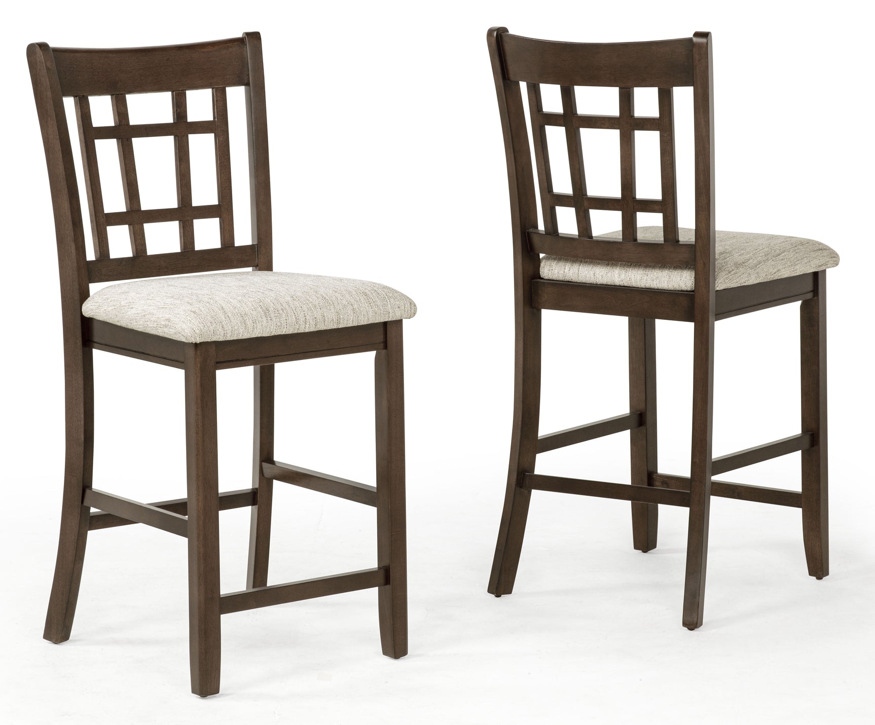 Hartwell Brown Counter Height Chair (Set of 2) - Ornate Home