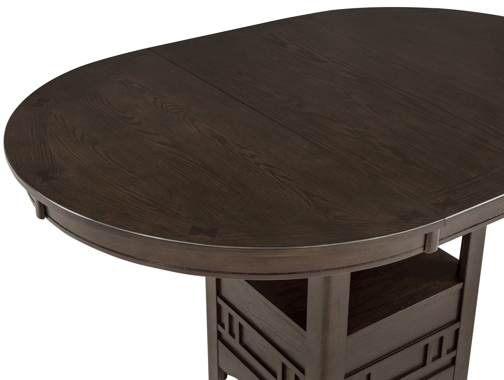 Hartwell Brown 5-Piece Counter Height Set - Ornate Home