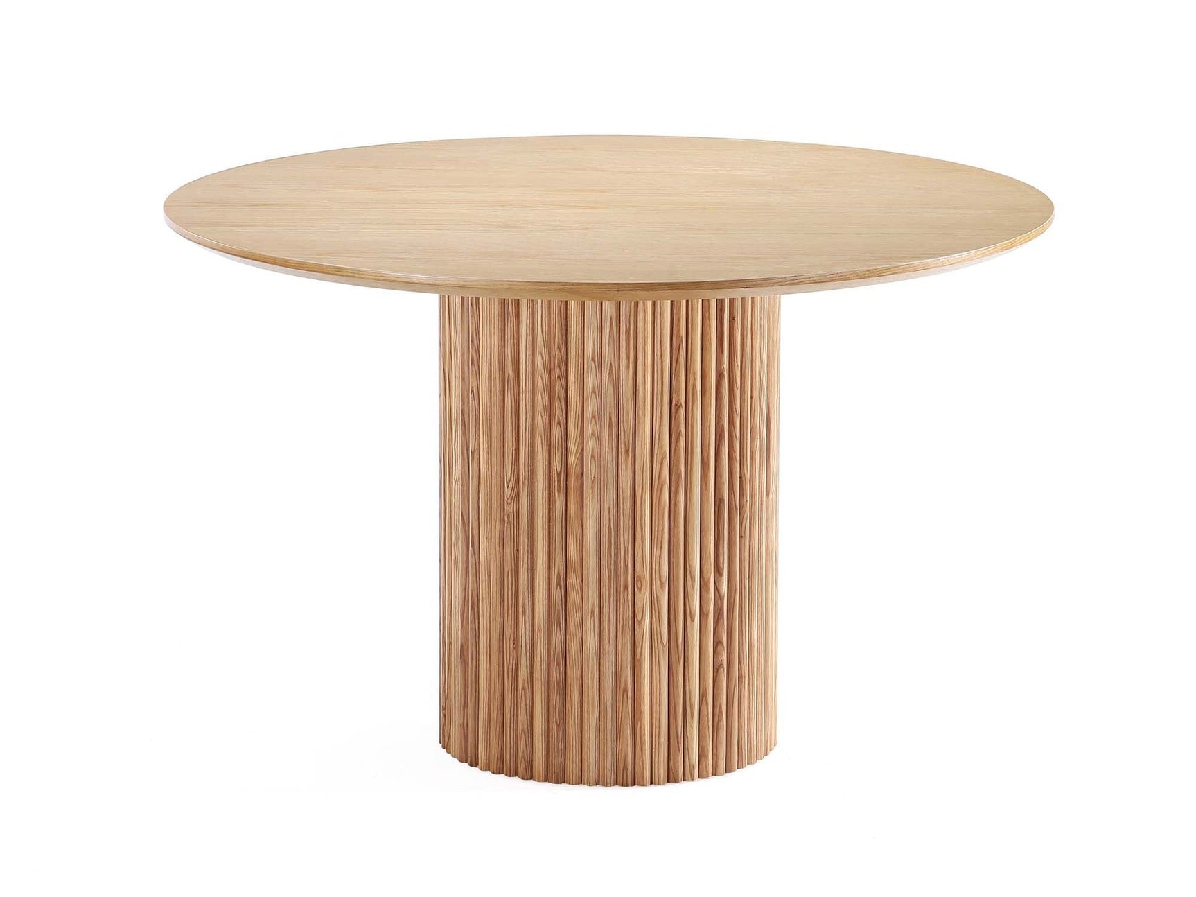 Hathaway 59.05 Round Dining Table in Nature - Ornate Home