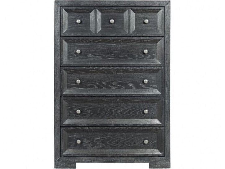 Hatton Cross Weathered Black Chest - Ornate Home