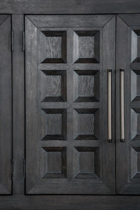Hatton Cross Weathered Black Server - Ornate Home