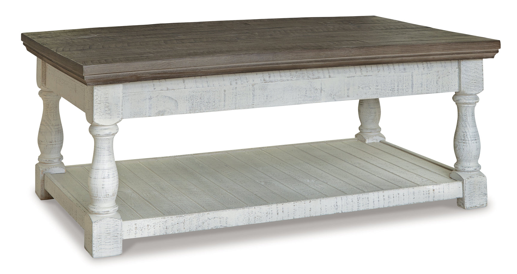 Havalance Gray/White Lift-Top Coffee Table and 2 Ends (Online Special Price) - Ornate Home