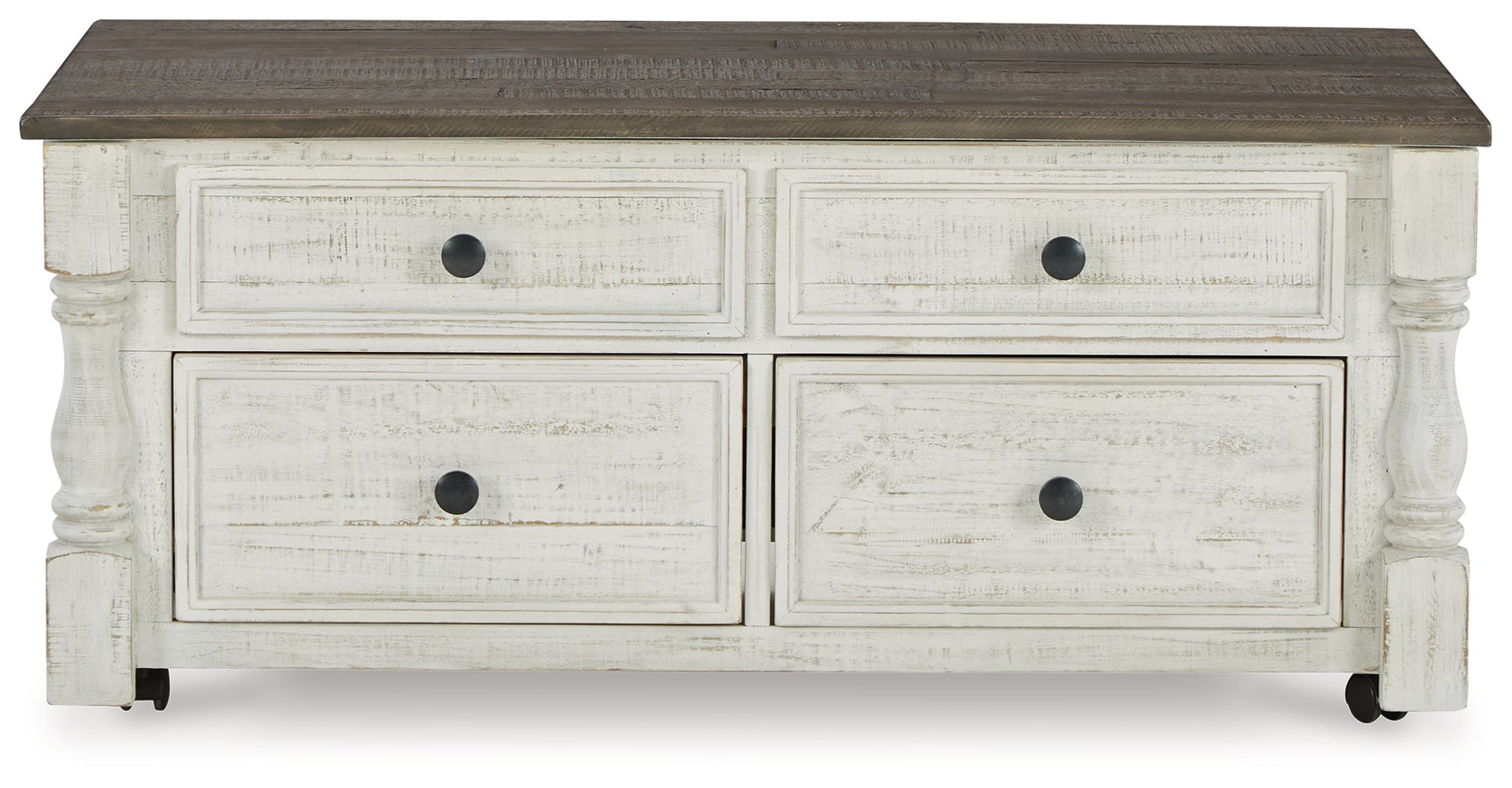 Havalance White/Gray Lift Top Coffee Table and 2 End Tables (Online Special Price) - Ornate Home