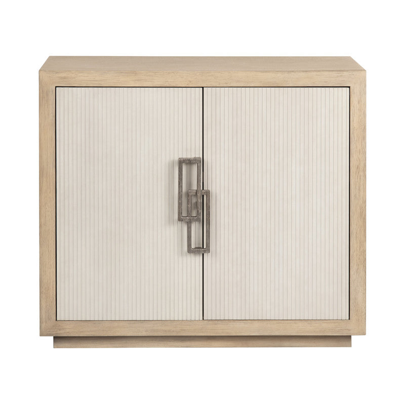 Haven Tan/Cream Two-Door Cabinet - Ornate Home
