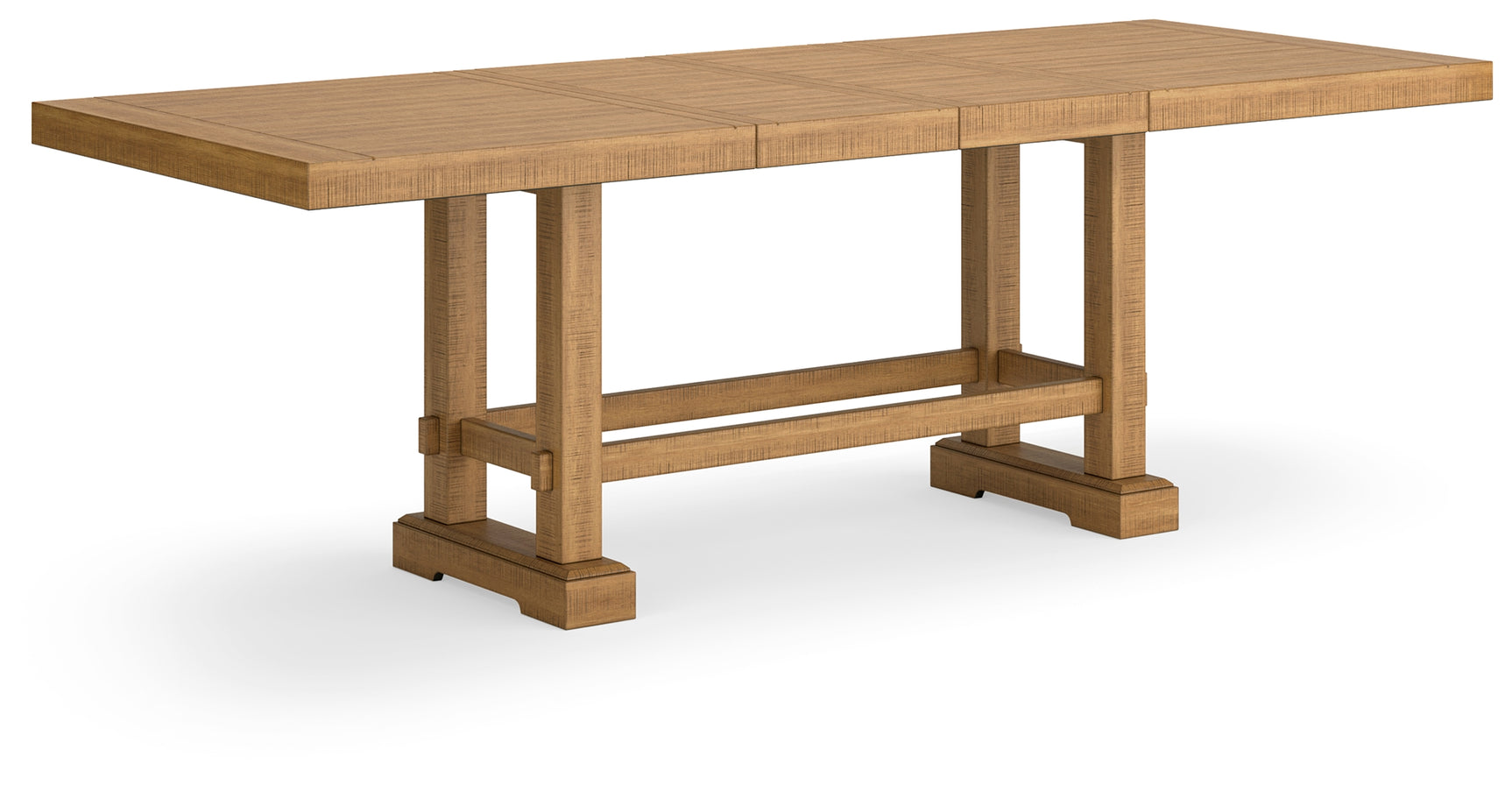Havonplane Brown Counter Height Extension Dining Table 4 Barstools and Bench (Online Special Price) - Ornate Home