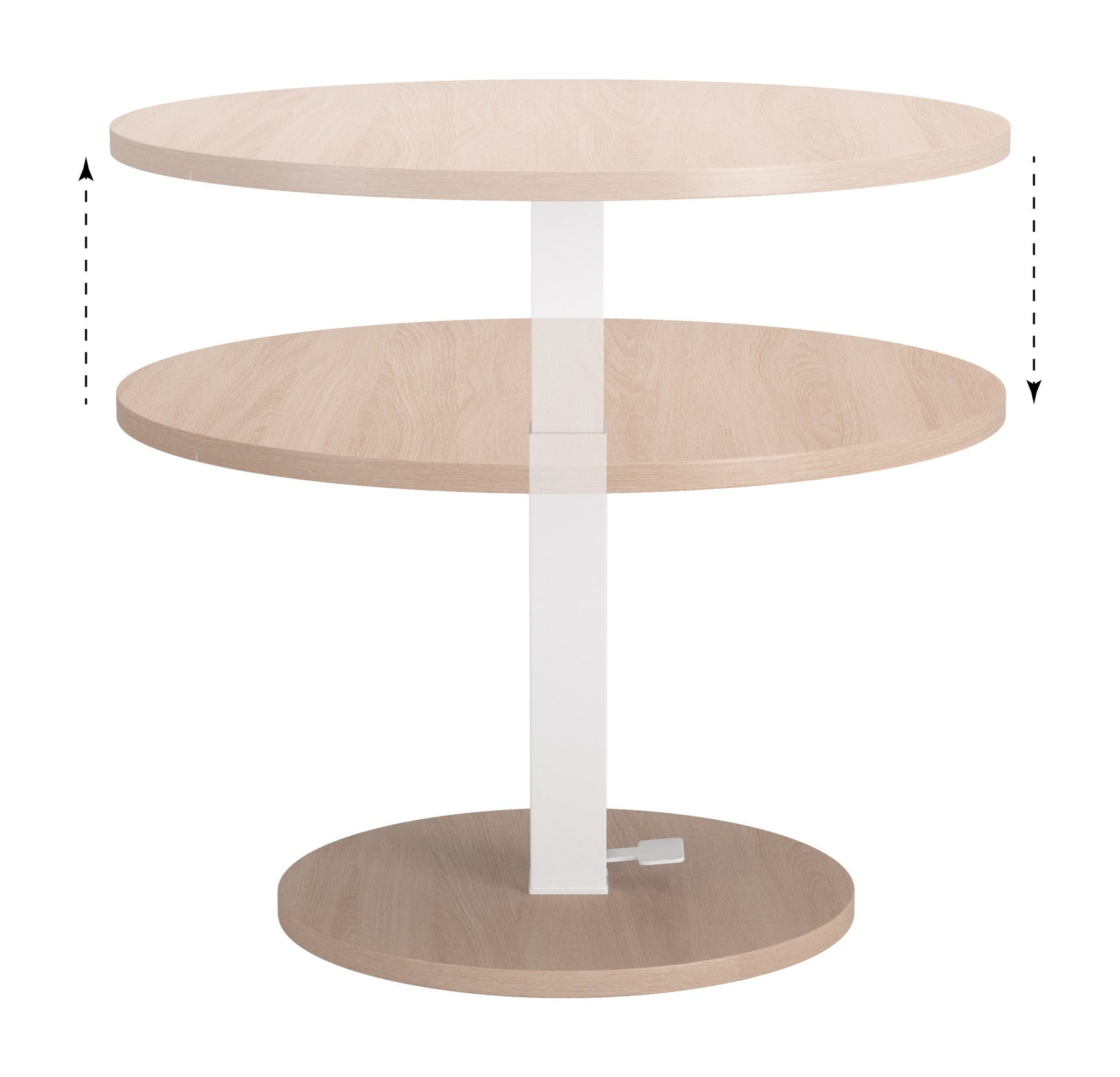 Hawley Natural Adjustable Dining Table - Ornate Home