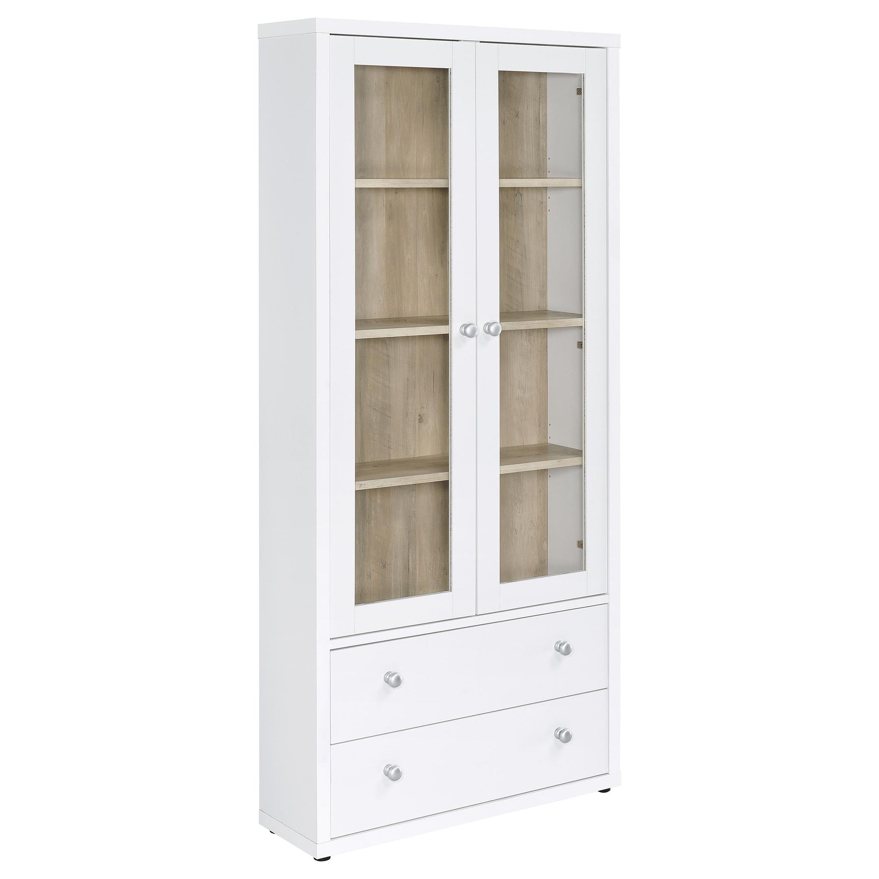 Hawthorne White Accent Cabinet - Ornate Home