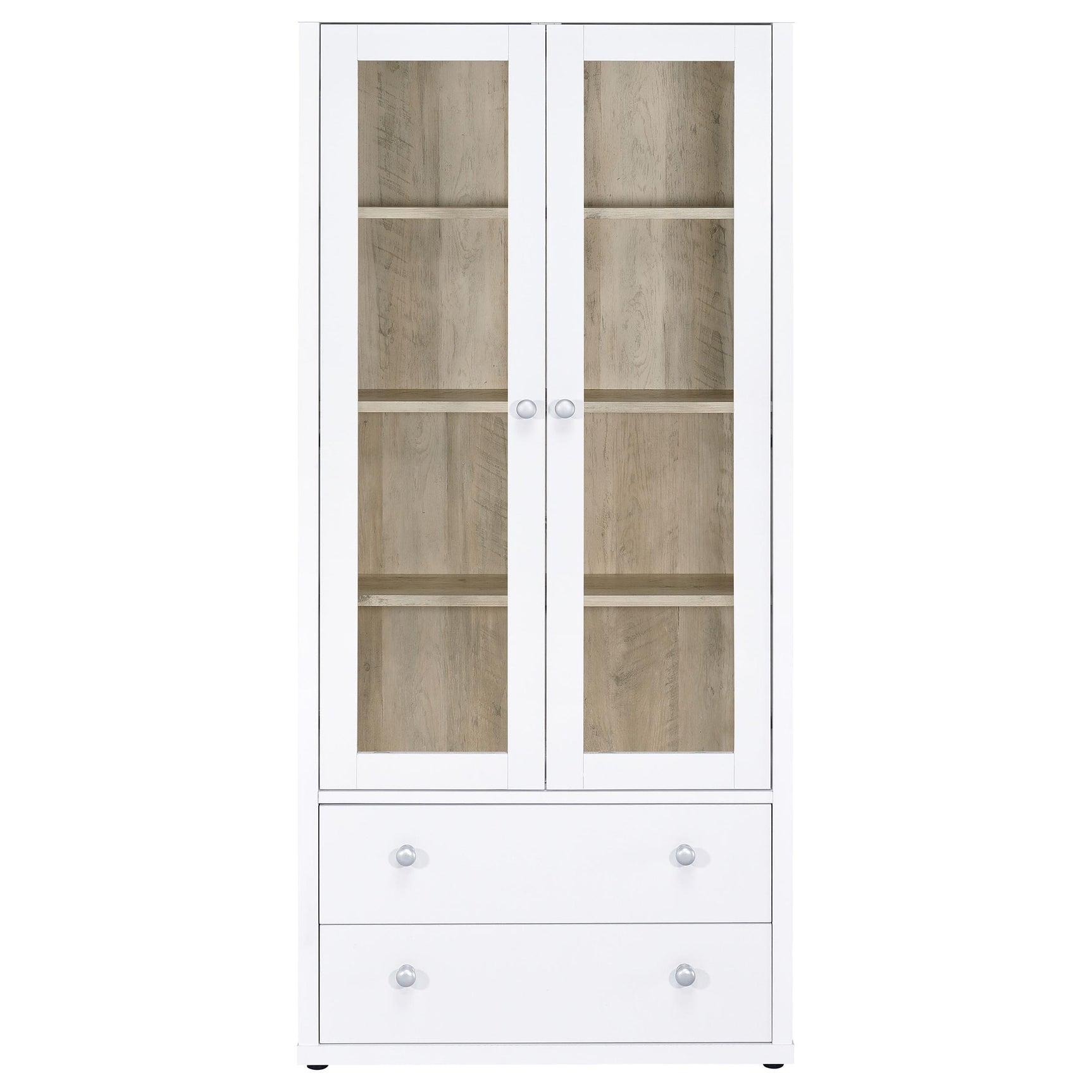 Hawthorne White Accent Cabinet - Ornate Home