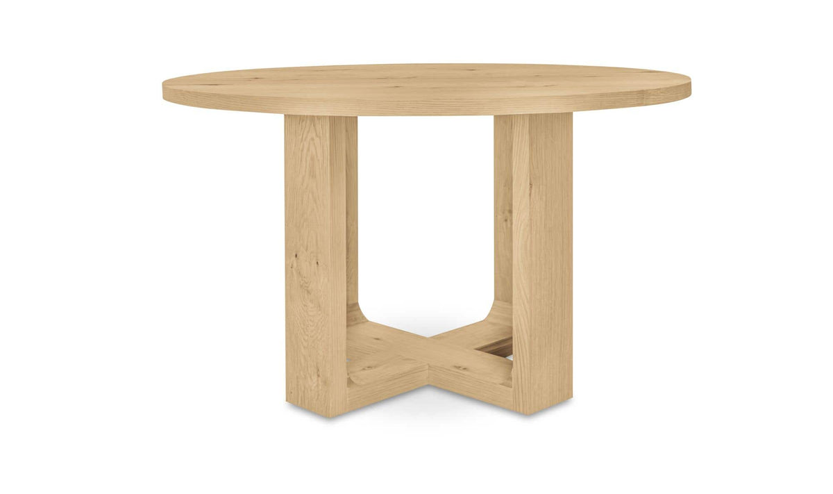 Hayes Rustic Oak Dining Table - Ornate Home