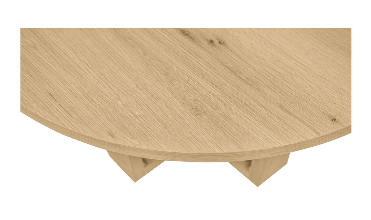 Hayes Rustic Oak Dining Table - Ornate Home