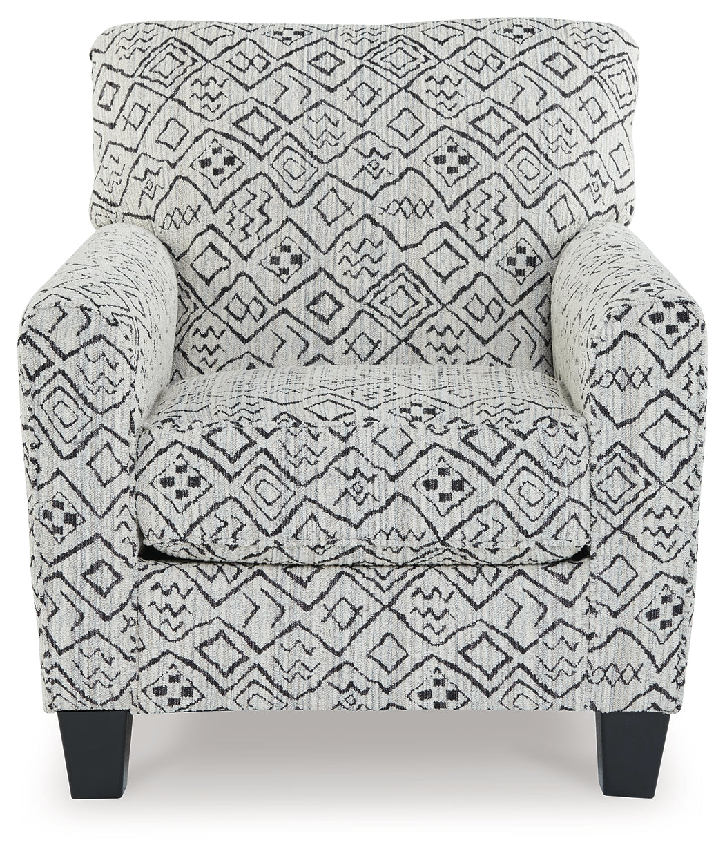 Hayesdale Black/Cream Accent Chair - Ornate Home