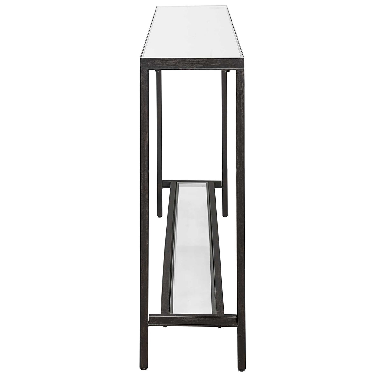 Hayley Black Console Table - Ornate Home