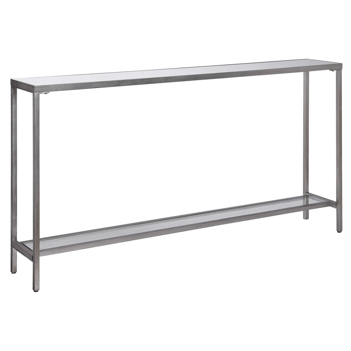 Hayley Silver Console Table - Ornate Home