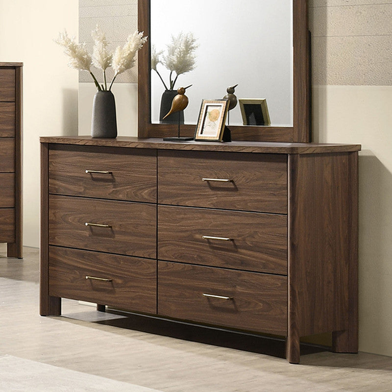 Hayward Walnut Mirror - Ornate Home