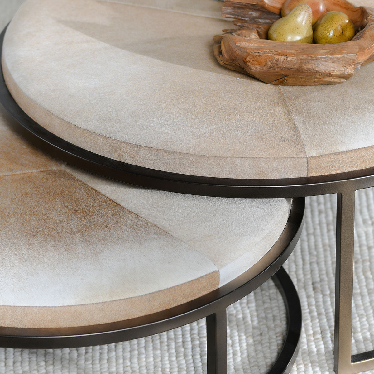 Hayword Blonde Nesting Coffee Tables (Set of 2) - Ornate Home