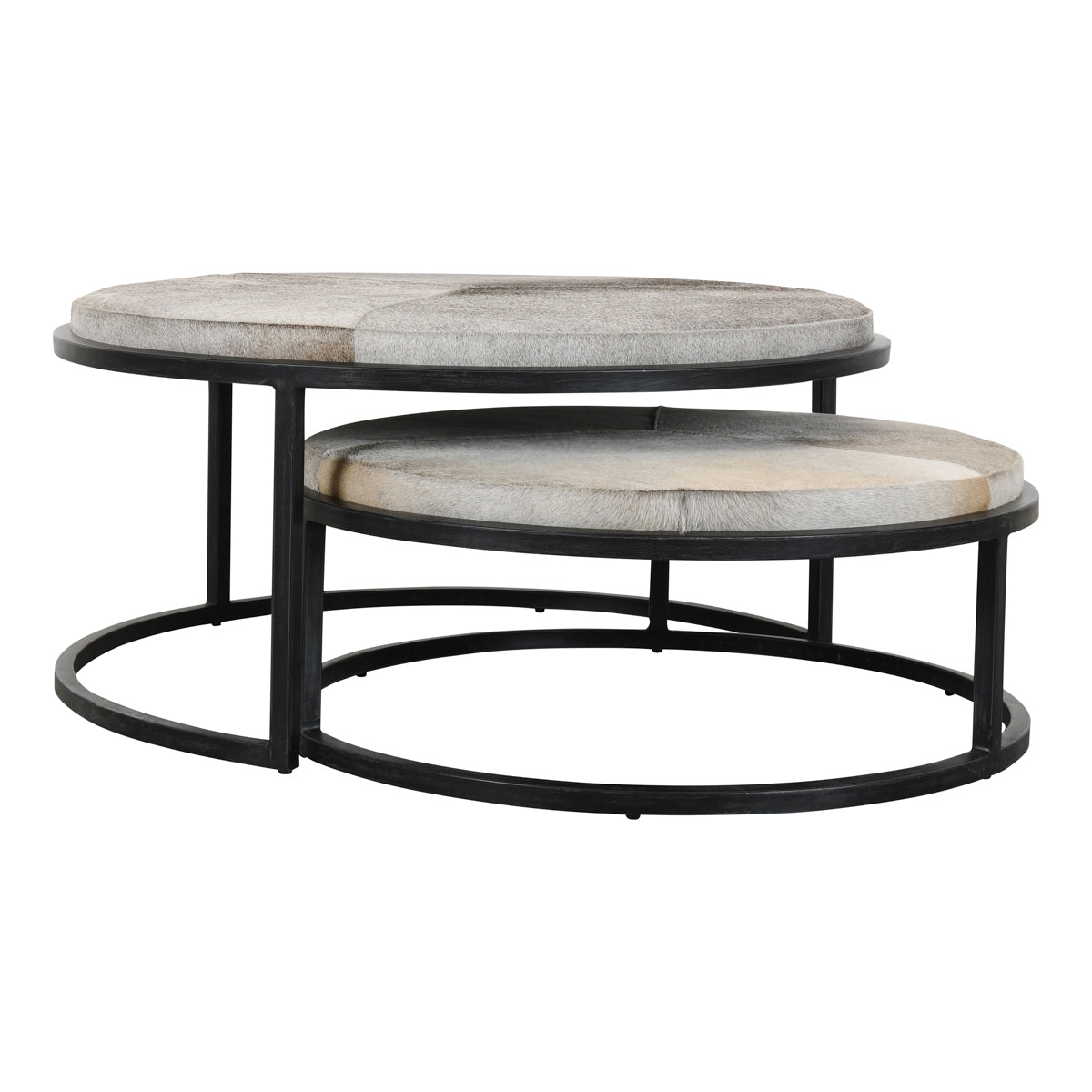 Hayword Gray Nesting Coffee Tables (Set of 2) - Ornate Home