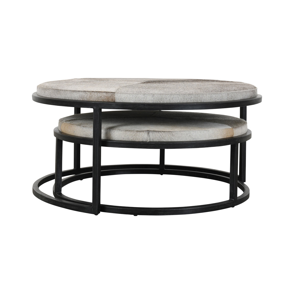 Hayword Gray Nesting Coffee Tables (Set of 2) - Ornate Home