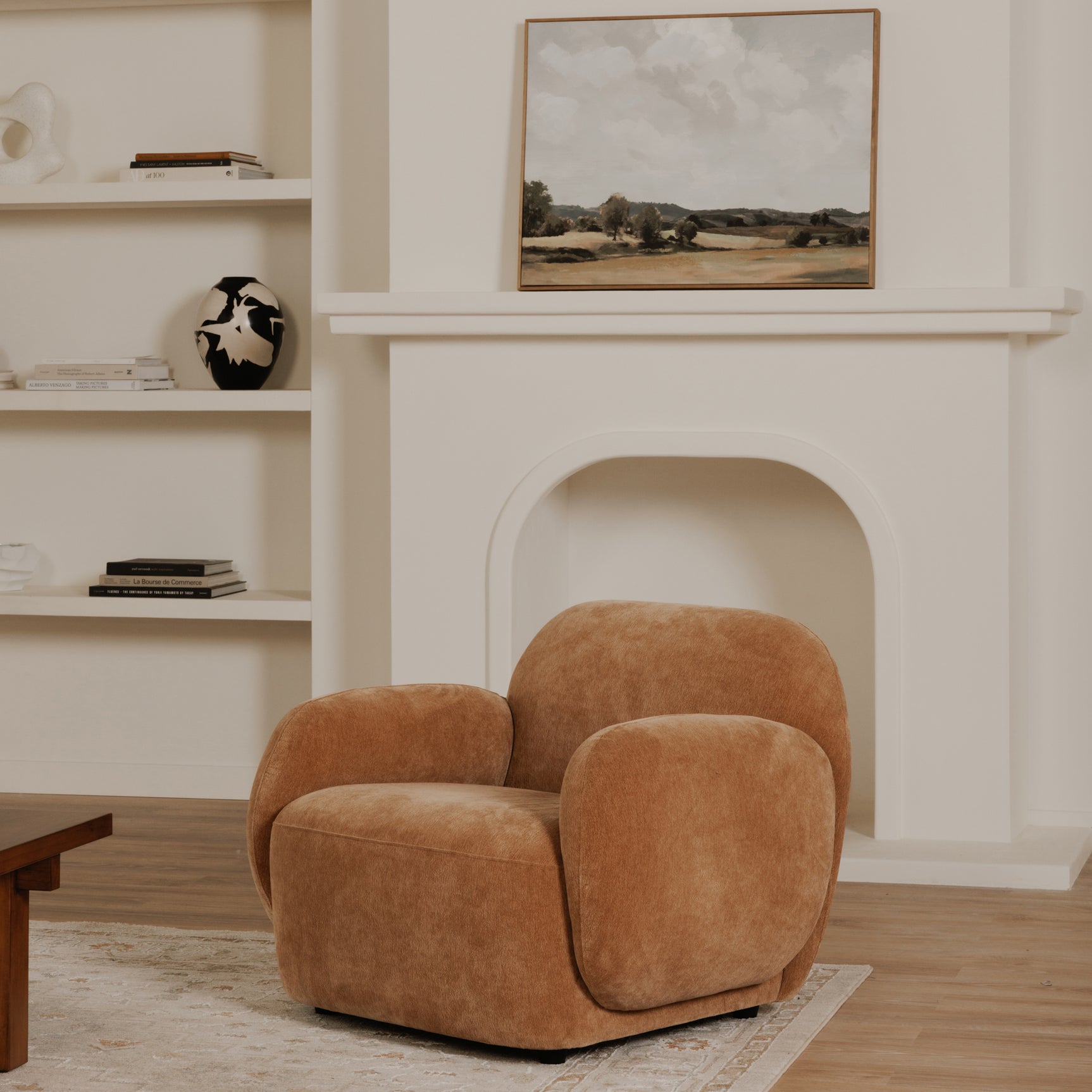 Hazel Copper Lounge Chair - Ornate Home