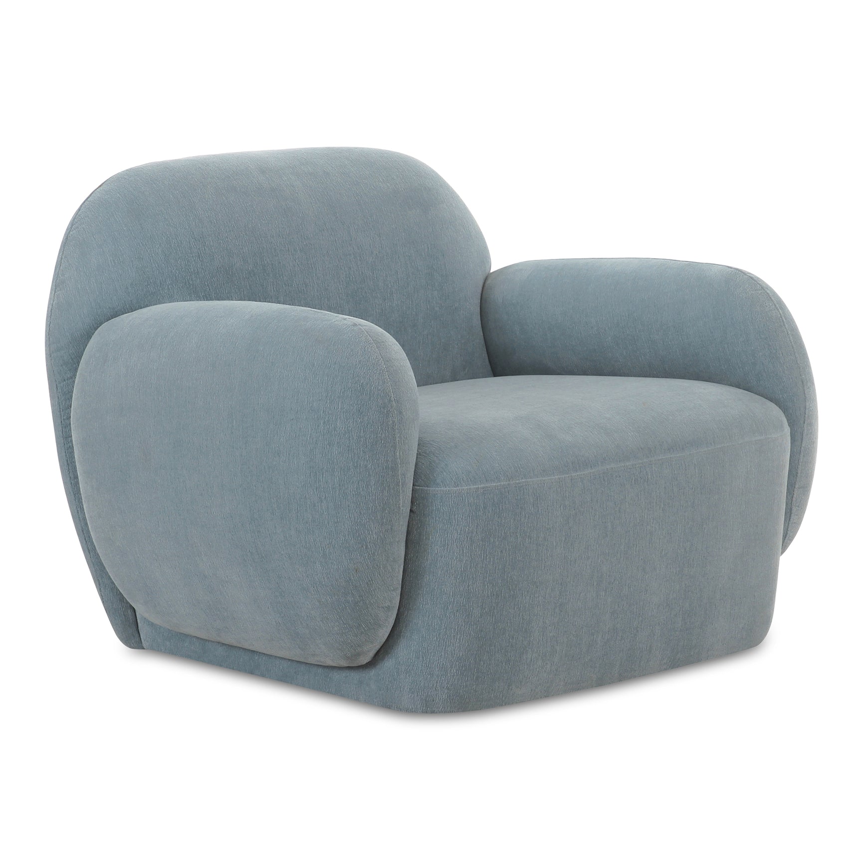 Hazel Light Blue Lounge Chair - Ornate Home