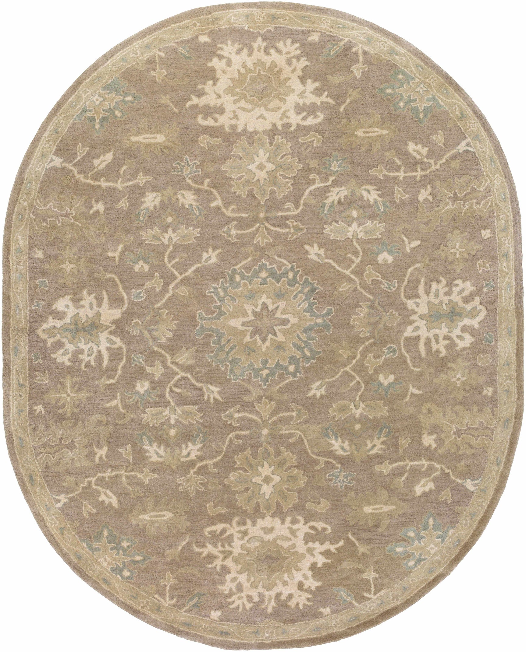 Hazen 1149 Beige Wool Rug - Ornate Home