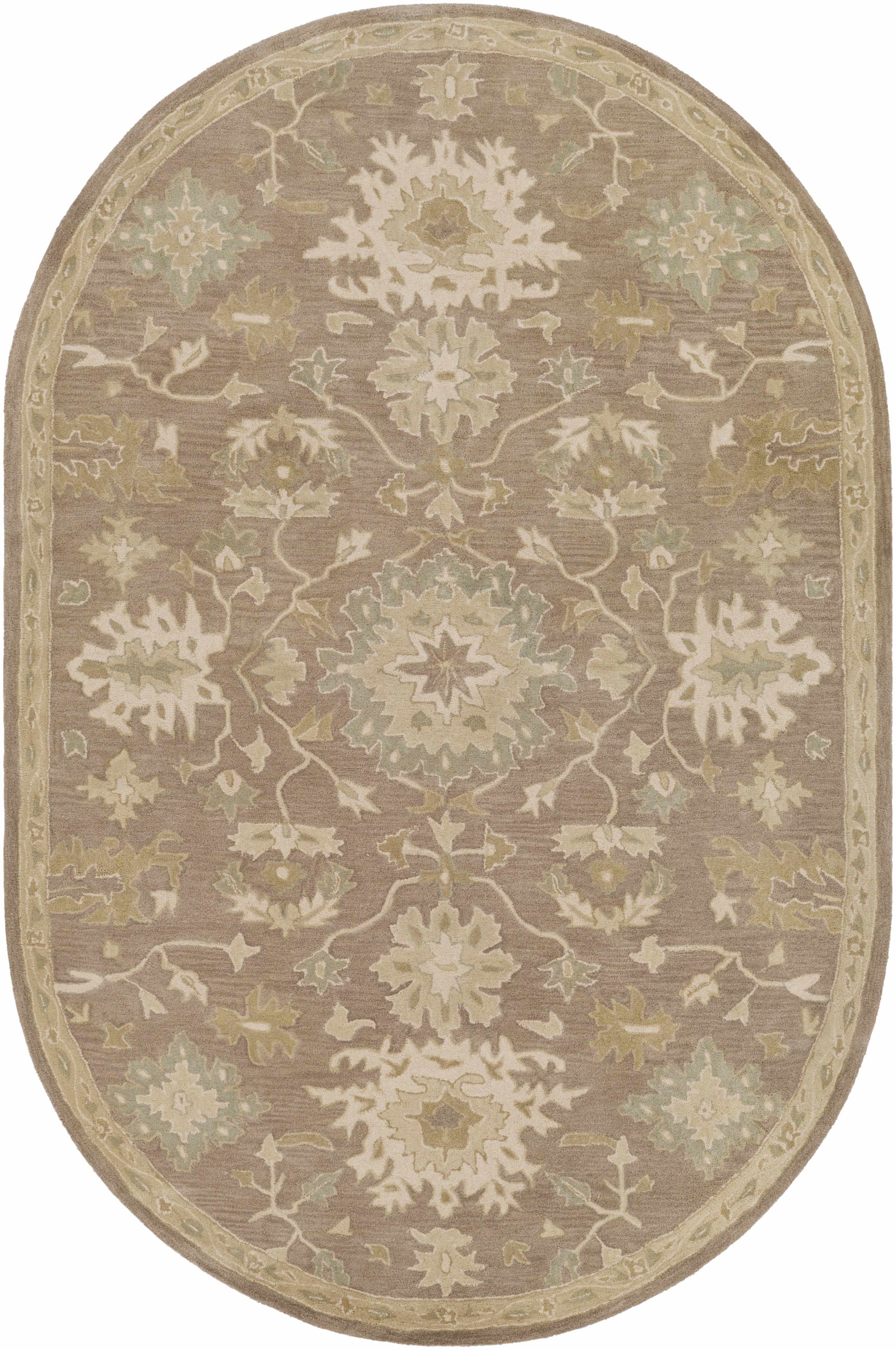 Hazen 1149 Beige Wool Rug - Ornate Home
