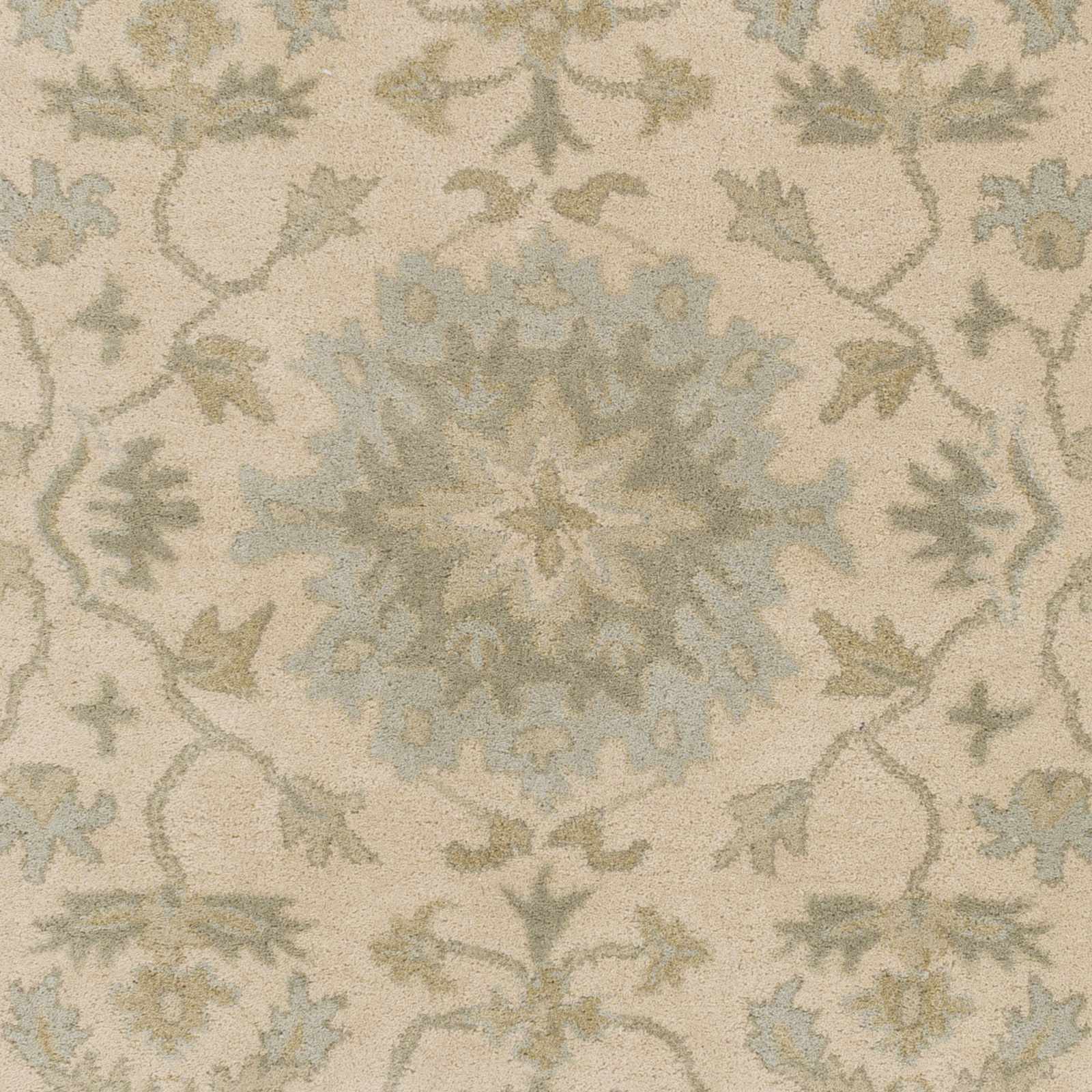 Hazen 1197 Hand Tufted Light Beige Wool Rug - Ornate Home