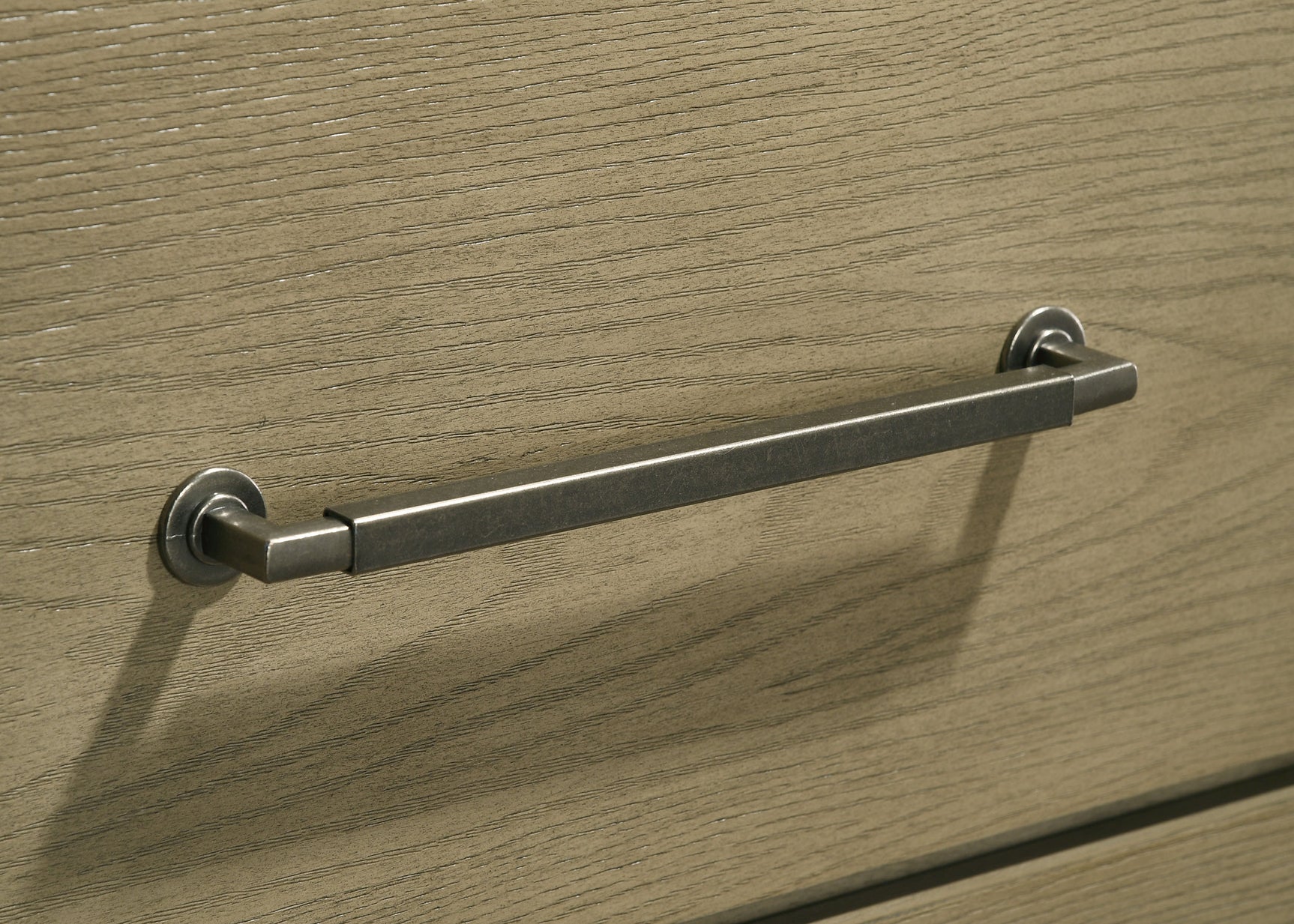 Hazlewood Vineyard Oak 6-drawer Bedroom Dresser Cabinet - Ornate Home